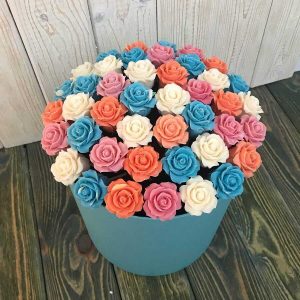 Сладкий Букет голландских шоколадных роз №3